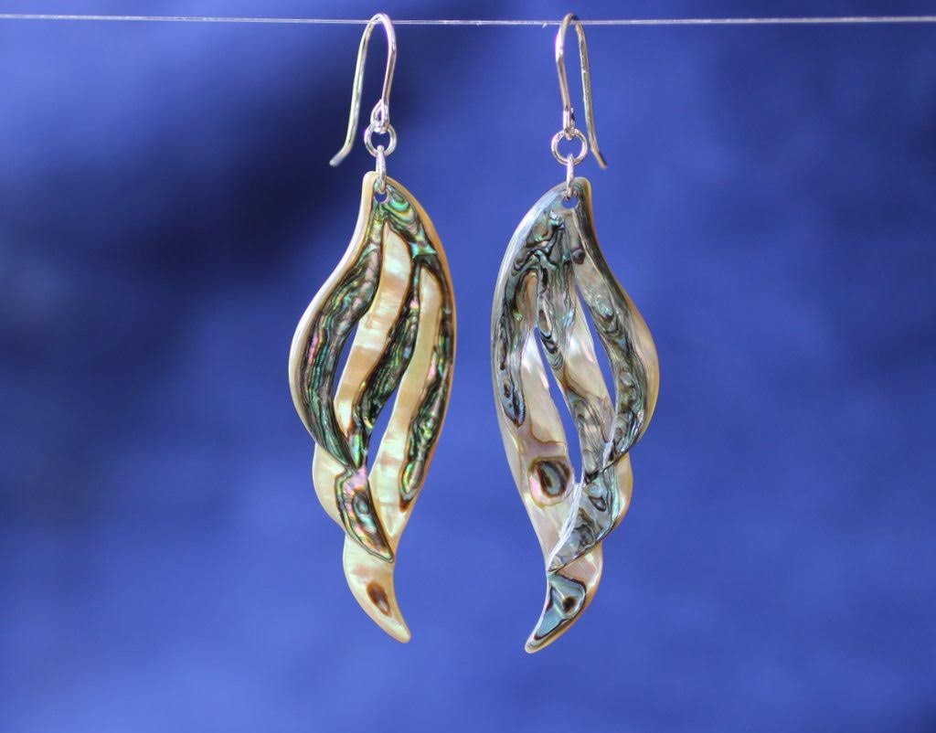 Abalone Wing Earrings