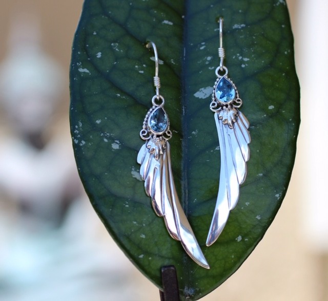 Blue topaz wings